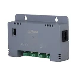 Блок живлення Dahua DH-PFM344D-4CH-EN 30W, 4 канали навантаження, 12V/2.5A, з регулятором напруги для компенсації довжини кабелю (99-00017050)