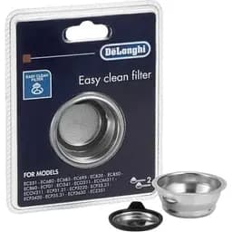 Фільтр сито на 2 порції для кавоварки Delonghi DLSC401, 5513281001, 7313285839