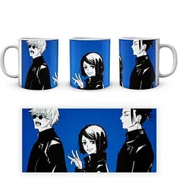 Кухоль GeekLand Jujutsu Kaisen Магічна Битва Годжо Ейрі Гето JK.02.25 330 мл білий - мініатюра 3