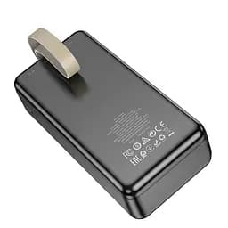 Зовнішній акумулятор 30000 mAh Hoco J91B чорний - мініатюра 5