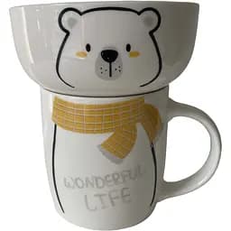 Набор посуды детский Limited Edition Happy Bear 2 предмета (JSD06)