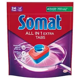 Таблетки для посудомийної машини Somat All in 1 Extra 24 шт.