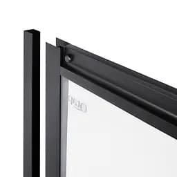 Душова кабіна Qtap Pisces BLA109-11SC5 90-105x90-105 см, скло Clear 5 мм без піддона, Чорний, Універсальна, прозорий - мініатюра 2
