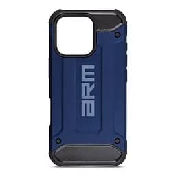 Чехол для Apple iPhone 16 Pro, Panzer, синий, противоударный, бронированный, милитари, панель-накладка, защита всего корпуса, защита дисплея и камеры, термополиуретан (TPU) + поликарбонат (PC), ArmorStandart (ARM79547)