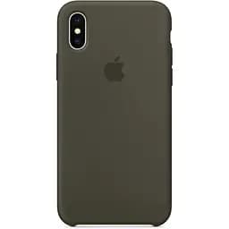 Чохол-накладка Toto Silicone Case Apple iPhone XS Max Dark Grey