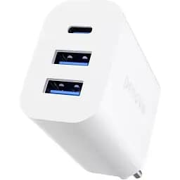 Зарядное устройство быстрое Proove Rapid 30 W (2 USB + Type-C)