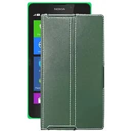 Чохол StatusCASE з екошкіри для планшету Nokia XL Темно-зелений