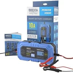 Зарядний пристрій 6 / 12 V 10 A для акумуляторів brevia Power1000 21000EP - мініатюра 3