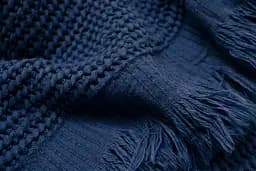 Рушник Lotus Home - Rius navy синій 50x100 - мініатюра 4