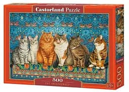 Пазл Castorland puzzle Благородные кошки, 500 эл. (B-53469)