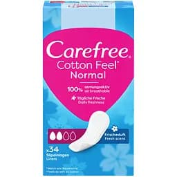 Ежедневные прокладки Carefree Cotton Feel Normal ароматизированые 34 шт.