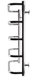 Водяна рушникосушка Unio LS W 700-500-5 Драбинка Скоба, Хром - мініатюра 3