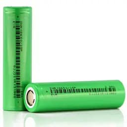 Акумулятор високострумовий Eve Li-ion 18650 2500mAh (INR18650-25P) 30A Зелений - мініатюра 2