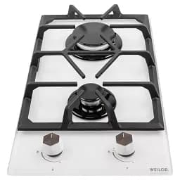 Поверхня газова Domino на склі Weilor GG 304 WH - мініатюра 2
