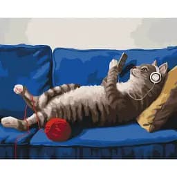 Картина за номерами Brushme Лінива неділя ©Lucia Heffernan 40x50 см