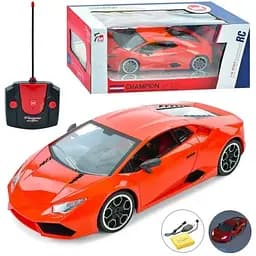 Машинка на радиоуправлении 7M-162 масштаб 1:16 свет открывающиеся двери резиновые колеса 36 см Красный