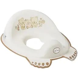 Накладка детская антискользящая на сиденье унитаза Tega Baby Teddy Bear beige