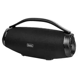 Портативна вluetooth колонка з підсвічуванням Hoco Peak DS48 Бумбокс IPX6 4000 мАг 2х20Вт microSD Вlack