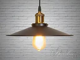 Захоплюючий, лаконічний світильник-підвіс в стилі Лофт, під лампу Едіс.