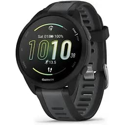 Смарт-часы Garmin Forerunner 165 с черным силиконовым ремешком