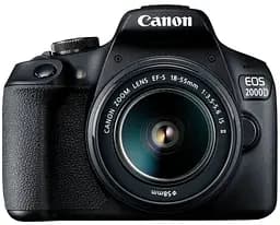 Цифрова дзеркальна фотокамера Canon EOS 2000D 18-55 IS (6441365)