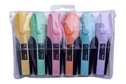 Набор текстовых маркеров, BM.8905-96, 6 шт., pastel