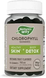 Натуральная добавка Nature's Way Chlorophyll Gummies, 40 желеек