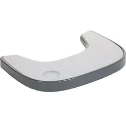 Столик к стулу для кормления Childhome Evolu с силиконовым подносом антрацит (CHEVOTSAA)