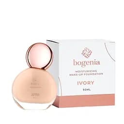 Тональна основа зволожуюча Bogenia Glossiness 30 мл BG600, №01 Айворі