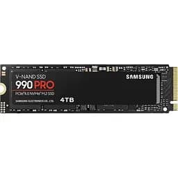 SSD накопитель скоростной Samsung 990 PRO 4 TB (MZ-V9P4T0BW)