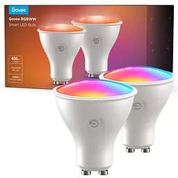 Набор ламп Govee GU10 Smart LED Bulb RGBWW Wi-Fi/Bluetooth белый 2 шт.