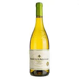 Вино Baron d'Arignac Blanc, белое, сухое, 11%, 0,75 л
