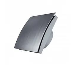 Декоративний малошумний ультратонкий вентилятор MMotors MM 100 90 м3/г зі зворотним клапаном, хром