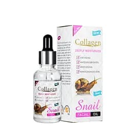 Масло-сыворотка для лица увлажняющая Collagen Snail deeply moisturizes 30 мл PM6925