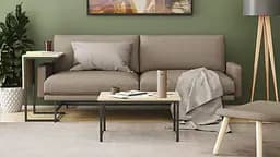 Стіл журнальний приставний Террі Комбо Ferrum-decor 345x662x440 Чорний метал ДСП Дуб Сонома 16 мм (FRD-105139) - мініатюра 8