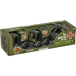 Ігровий набір Tigres Kids Cars Military 3 шт. (39998)
