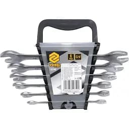 Ключі ріжкові Vorel Cr-V М 6-17 мм набір 6 шт. (51740)