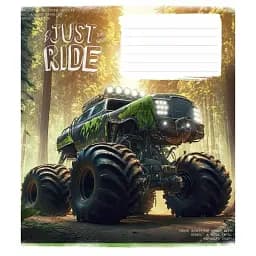 Зошит учнівський Школярик Offroad masters 018-3287L-3 в лінію 18 аркушів 