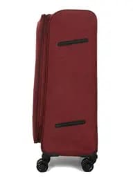 Валіза Середня (M) тканинна Airtex Worldline Tirana 608 на 4 колесах 65x41x23см 69л Бордовий - мініатюра 6
