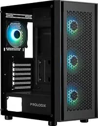 Корпус Prologix Glower GM-07RBA Black - мініатюра 2
