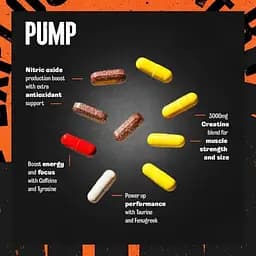 Передтренувальний комплекс Universal Nutrition Animal Pump 30 пакетиків - мініатюра 3