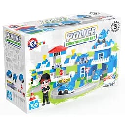 Игровой набор конструктор Police ТехноК 8447TXK 180 деталей