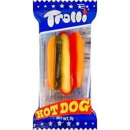 Мармелад жувальний Trolli Hot dog з фруктовим смаком 9 г