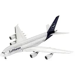Збірна модель-копія Revell Літак Airbus A380-800 Lufthansa нова ліврея 1:144 (RVL-03872)
