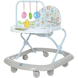 Дитячі ходунки Bambi M 0591-4 з яскравим дизайном та регулюванням висоти