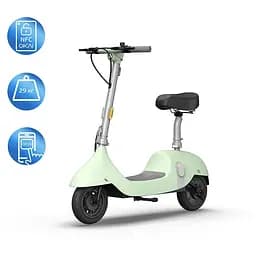 Електросамокат із сидінням OKAI Ceetle PRO EA10C зелений 10', 350(900)W, 25Km/h, 10. 4Ah, 55Km, 20%,NFC, App, 29kg