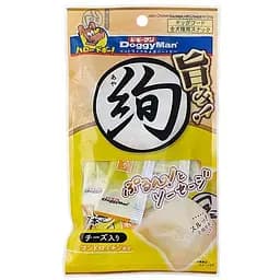 DoggyMan Juicy Chicken Sausage with Cheese доггимэн сосиски соковита курка з сиром м'яка ласощі для собак