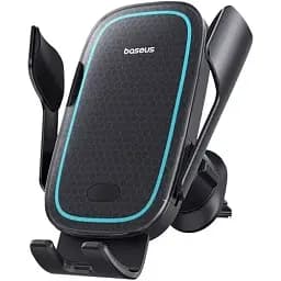 Автомобільний тримач холдер із БЗП Baseus Xiaomilky Way Pro Series Wireless Charging Electric Car Mount Phone Holder C40357000111-00 - мініатюра 2