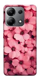 Чохол Demsky Pink flowers для Xiaomi Redmi Note 13 4G