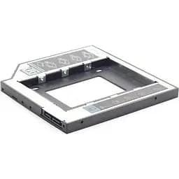 Адаптер Gembird для HDD/SSD 2.5" у відсік CD-ROM приводу ноутбука 9.5мм (MF-95-01)